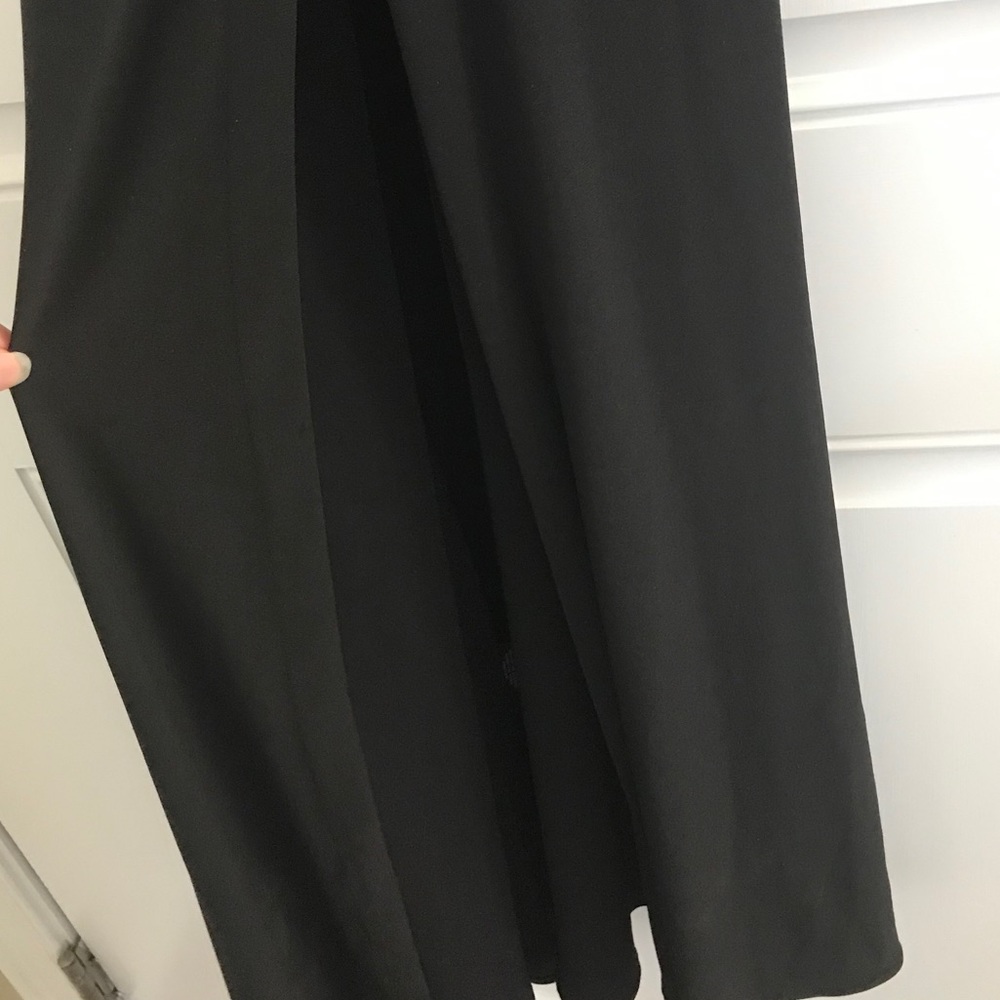 LAST DAYS Morgan & Co Long Black/Blue Gown - Picture 7 of 7